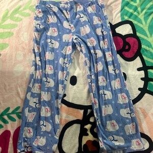 Polar bear pajamas